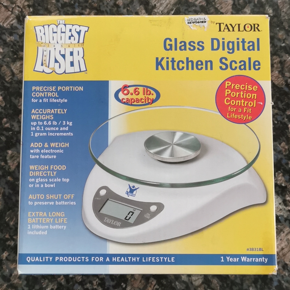 Taylor Glass Digital Kitchen Scale